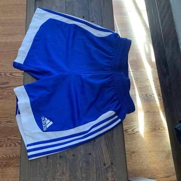 Blue Adidas shorts - Picture 1 of 3